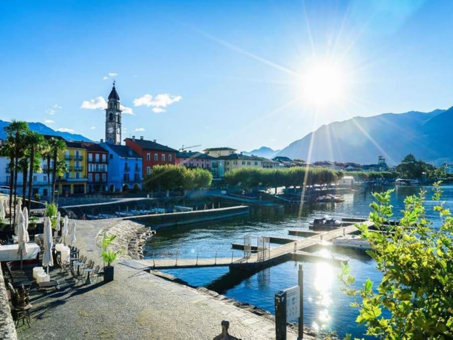 Ascona: Residenza Sabrina,App 2.5 Locali E Piscina公寓 外观 照片